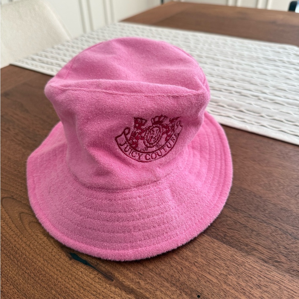 Juicy Couture Vibrant Pink Bucket Hat